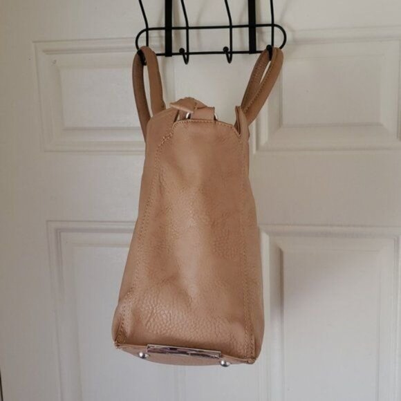 Bag Charming Charlie Tote Overnight Handbag Weekender Vegan Leather WOMEN'S - Picture 3 of 11